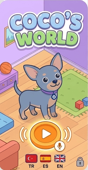 CoCo's World – World map with learning worlds