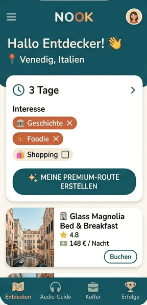 NOOK – AI trip planner